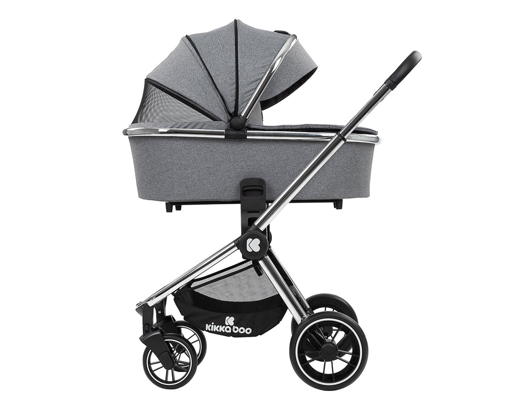 Комбинирана количка 2в1 Vicenza Premium Grey by Kikkaboo