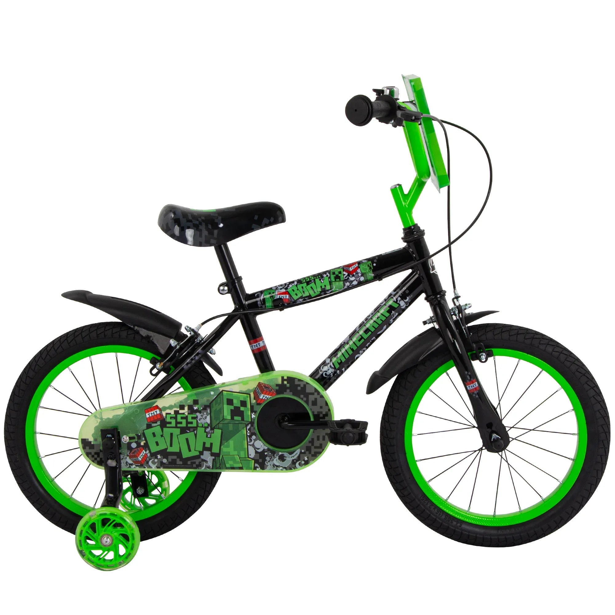 Huffy детски велосипед 16" Minecraft 21644W ЧЕРЕН by Huffy