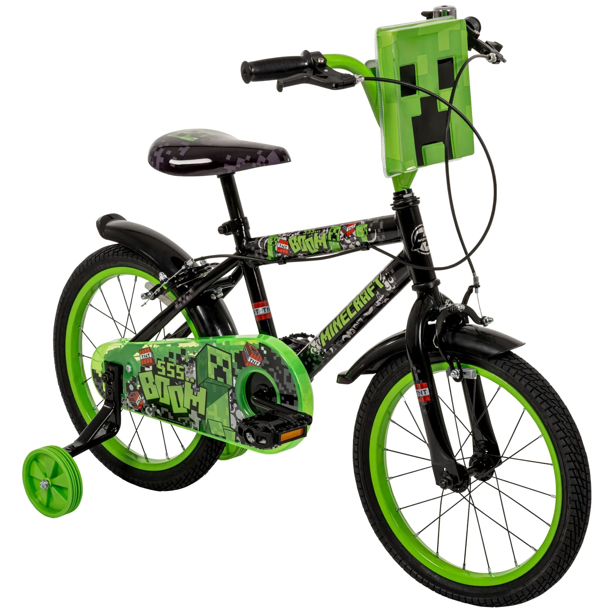 Huffy детски велосипед 16" Minecraft 21644W ЧЕРЕН by Huffy