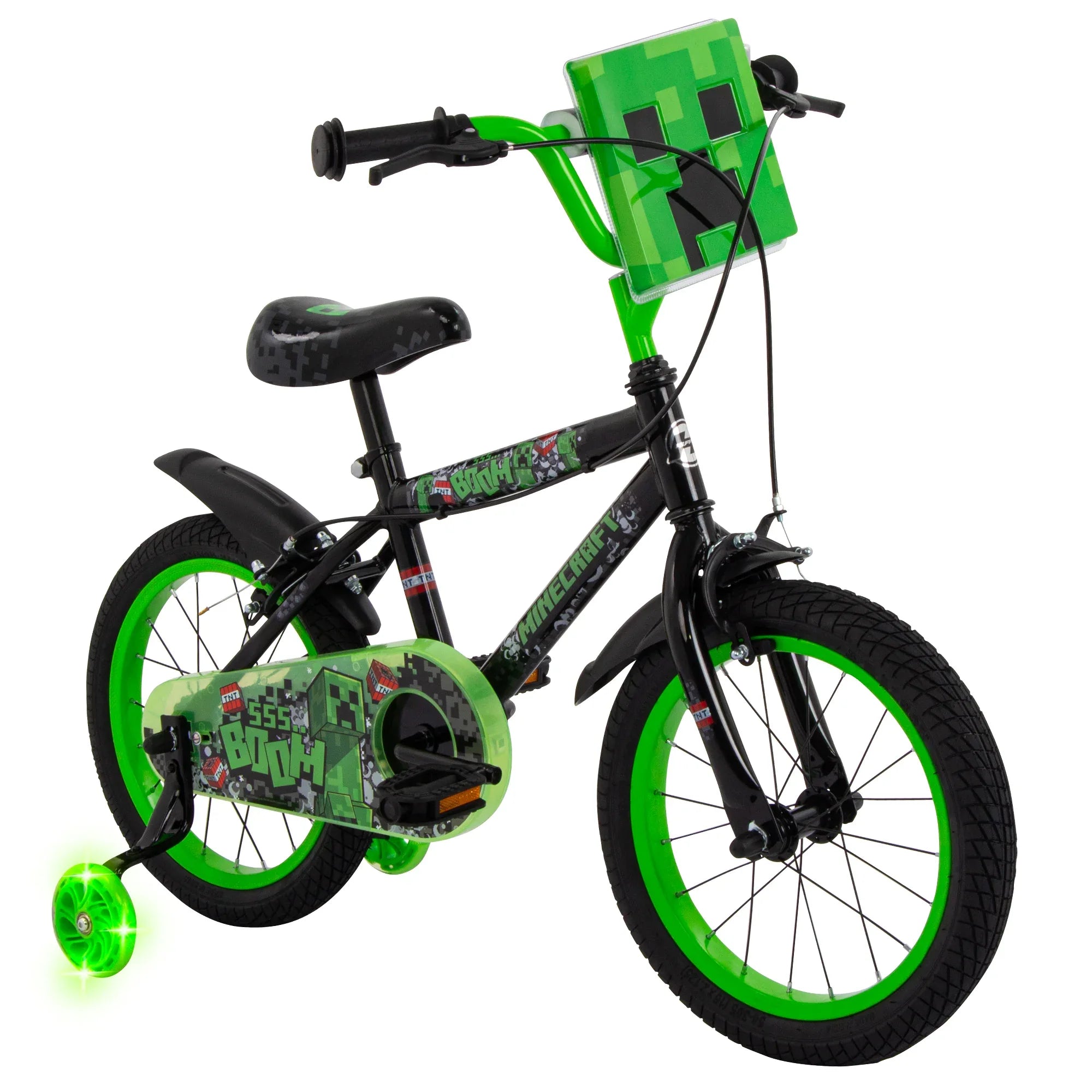 Huffy детски велосипед 16" Minecraft 21644W ЧЕРЕН by Huffy