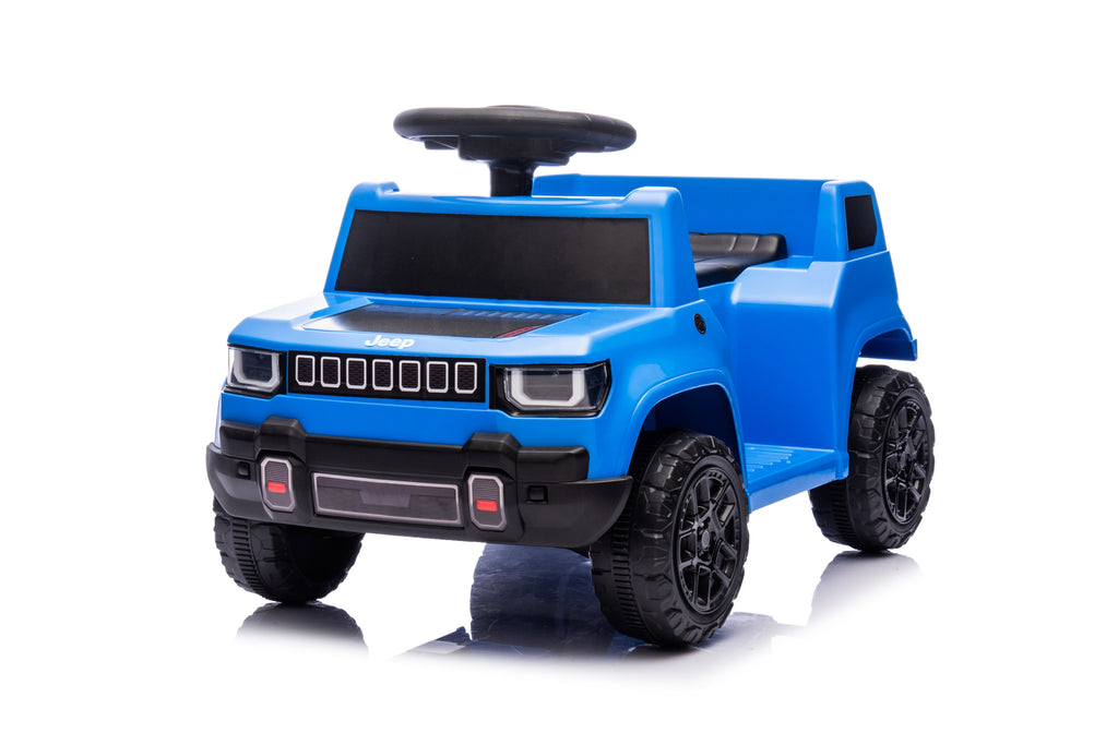 Акумулаторна кола Licensed Jeep Recon Blue by Kikkaboo