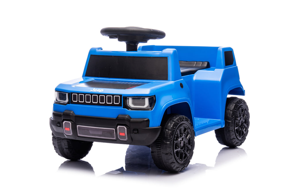 Акумулаторна кола Licensed Jeep Recon Blue by Kikkaboo