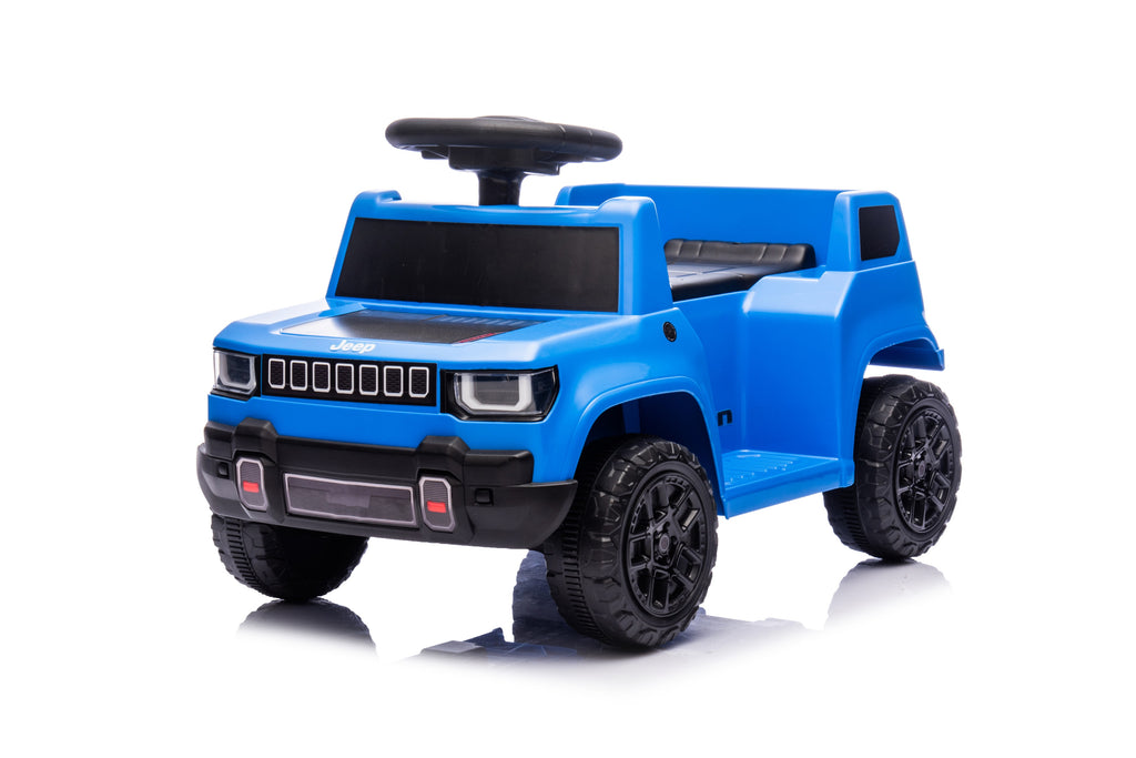 Акумулаторна кола Licensed Jeep Recon Blue by Kikkaboo