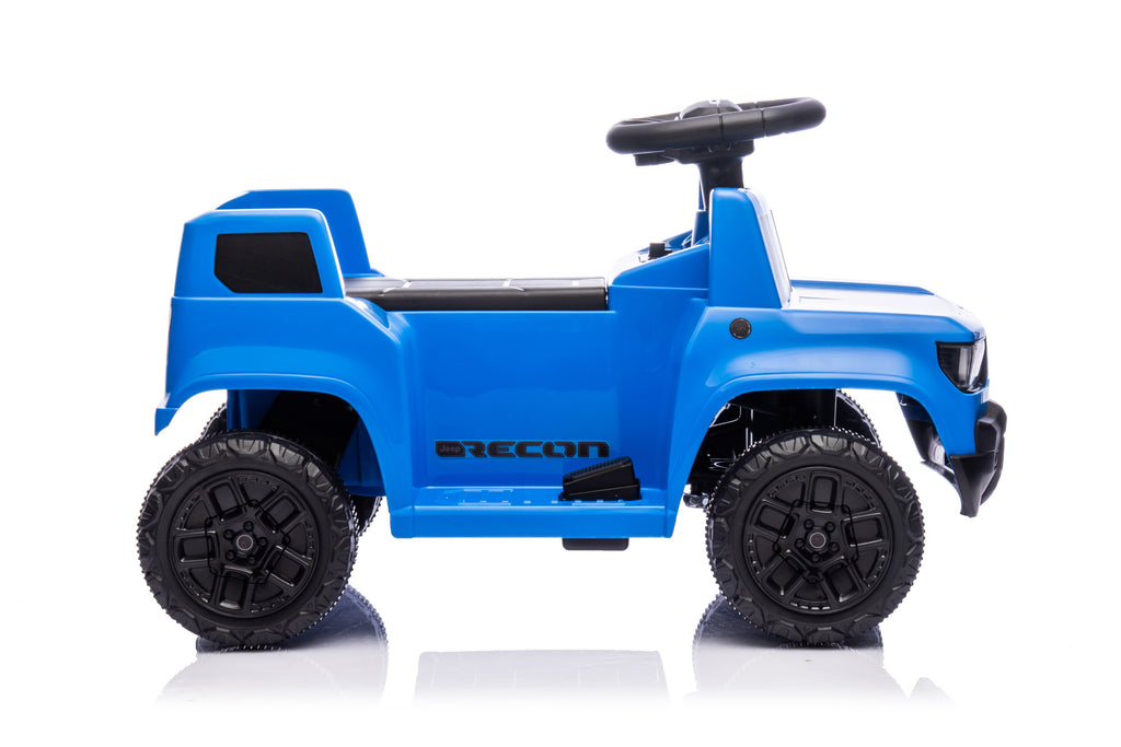 Акумулаторна кола Licensed Jeep Recon Blue by Kikkaboo