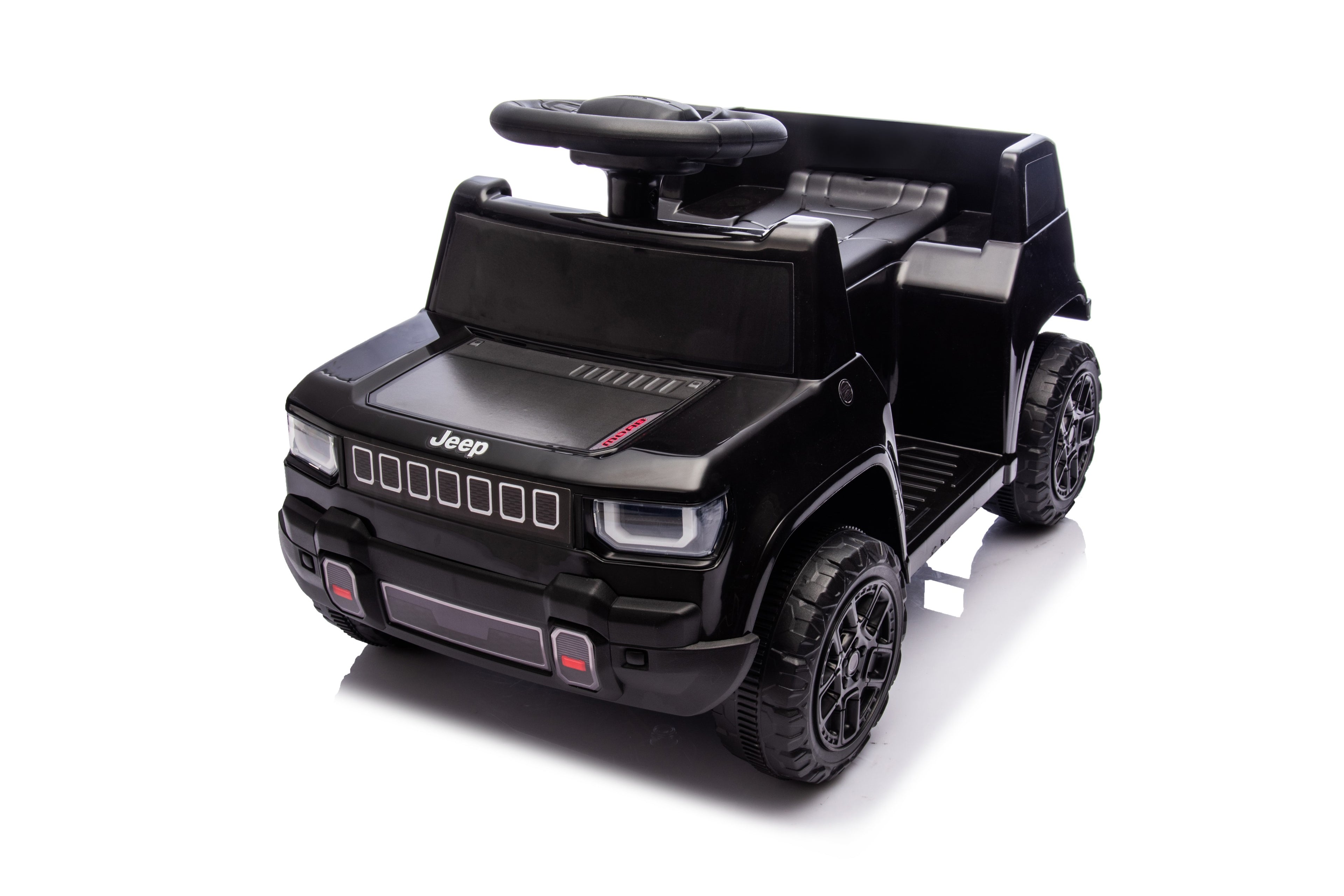 Акумулаторна кола Licensed Jeep Recon Black by Kikkaboo