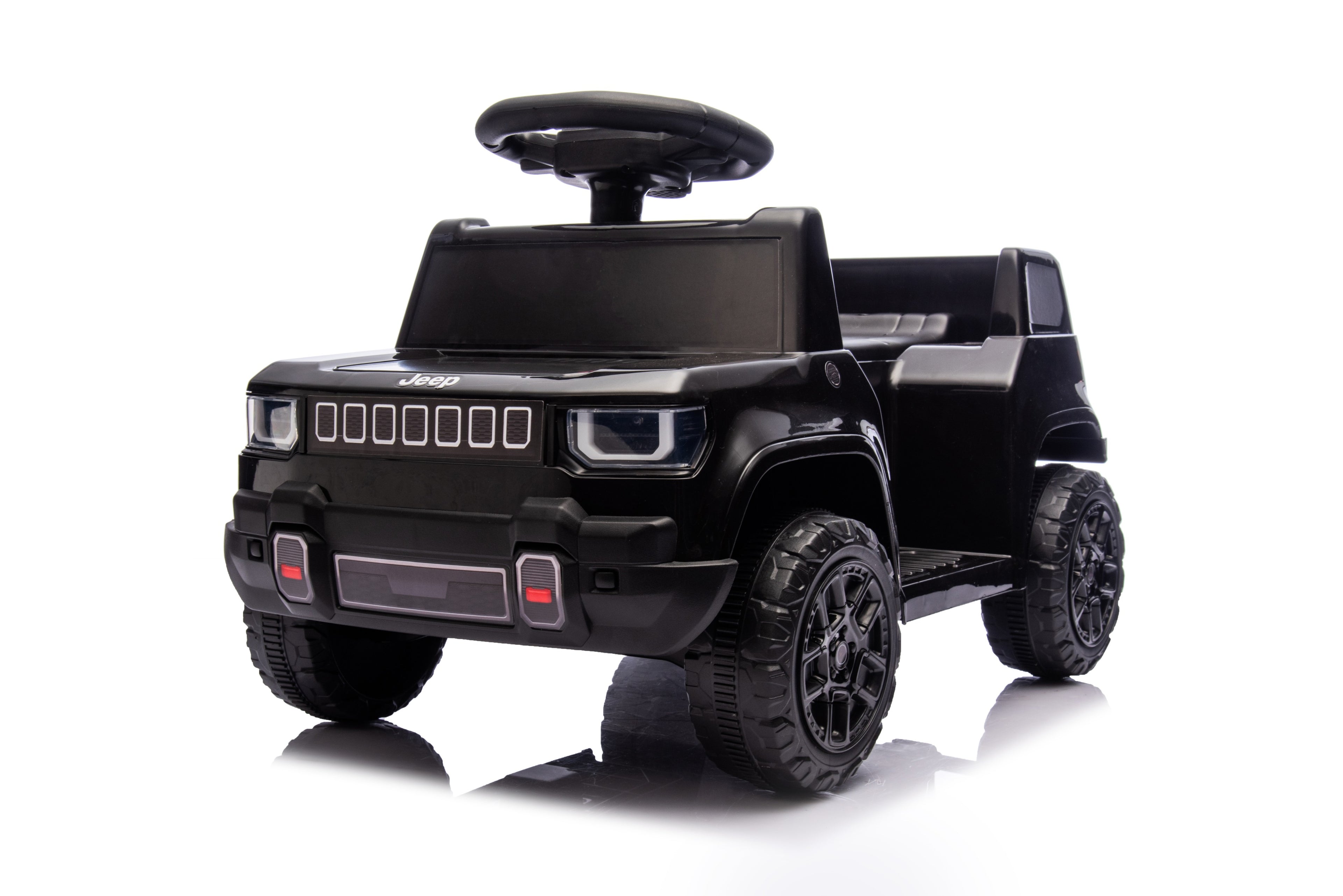 Акумулаторна кола Licensed Jeep Recon Black by Kikkaboo