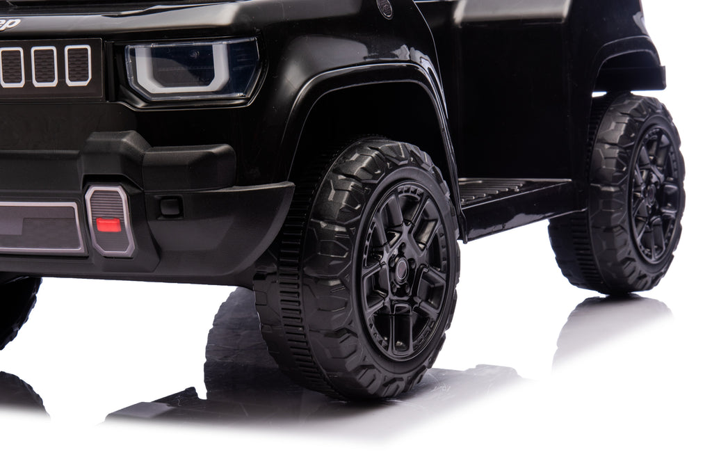 Акумулаторна кола Licensed Jeep Recon Black by Kikkaboo