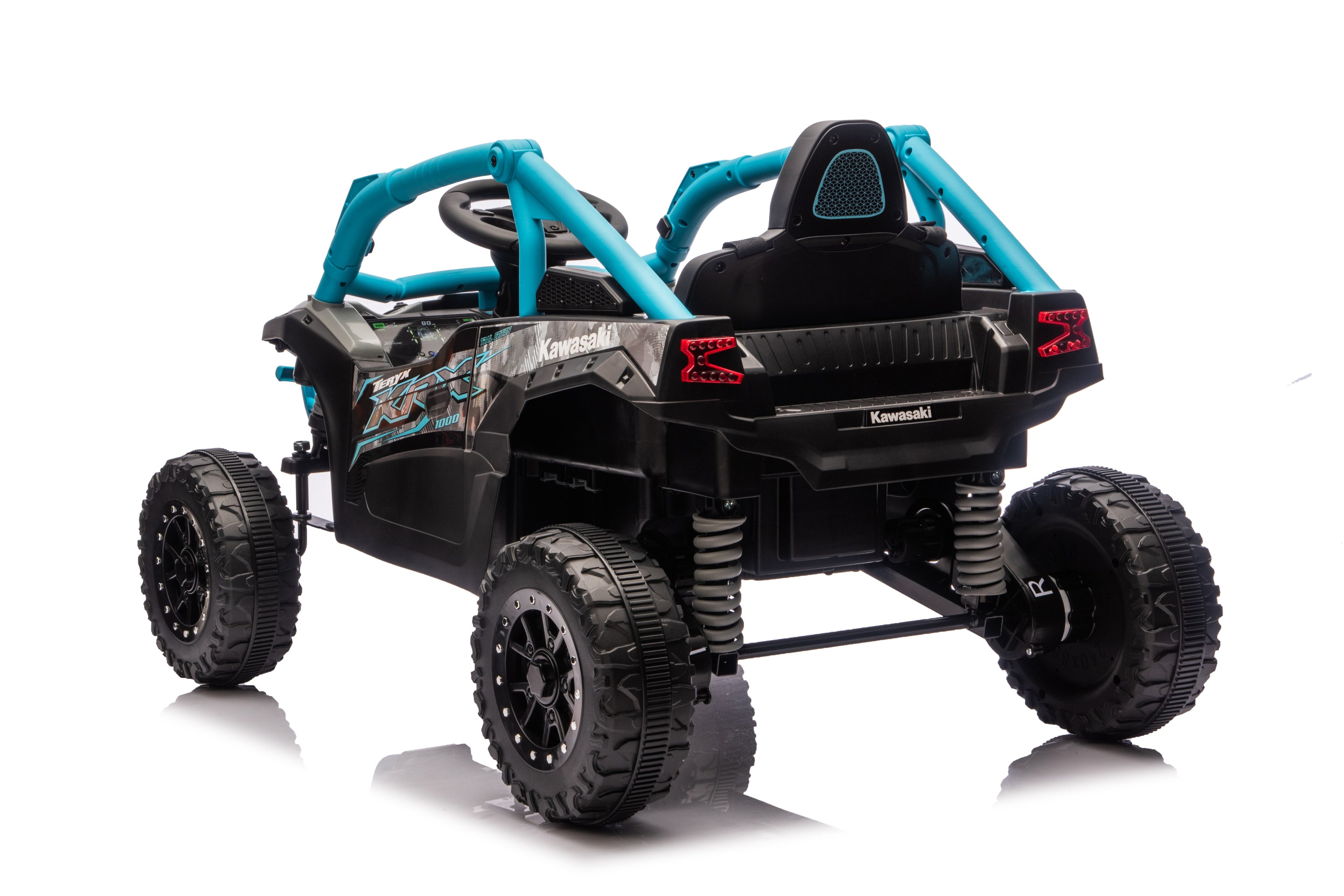 Акумулаторна кола Licensed Kawasaki KRX 1000 Blue-Black by Kikkaboo