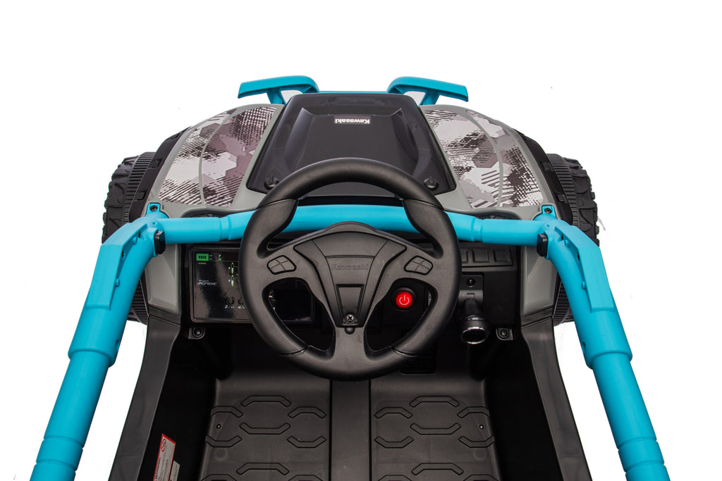 Акумулаторна кола Licensed Kawasaki KRX 1000 Blue-Black by Kikkaboo