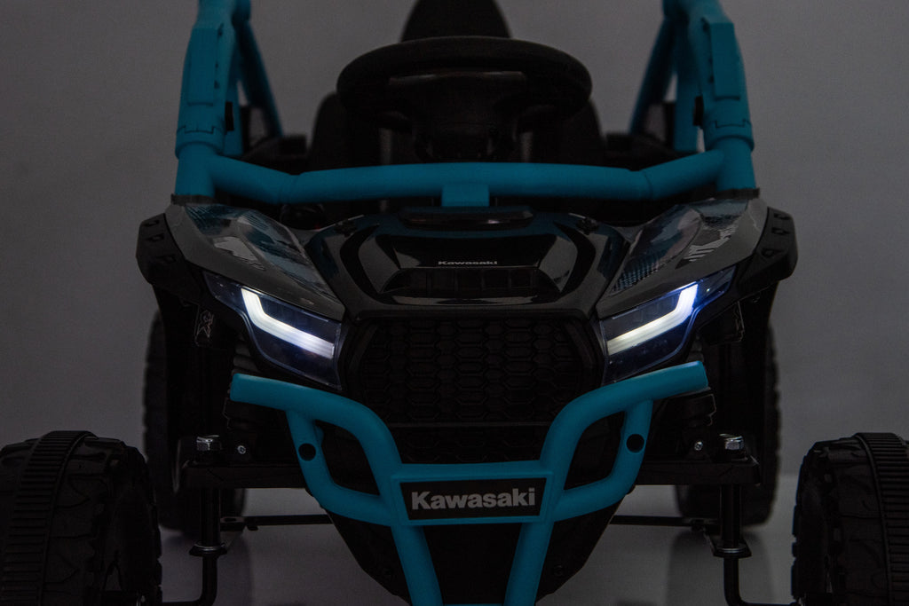 Акумулаторна кола Licensed Kawasaki KRX 1000 Blue-Black by Kikkaboo