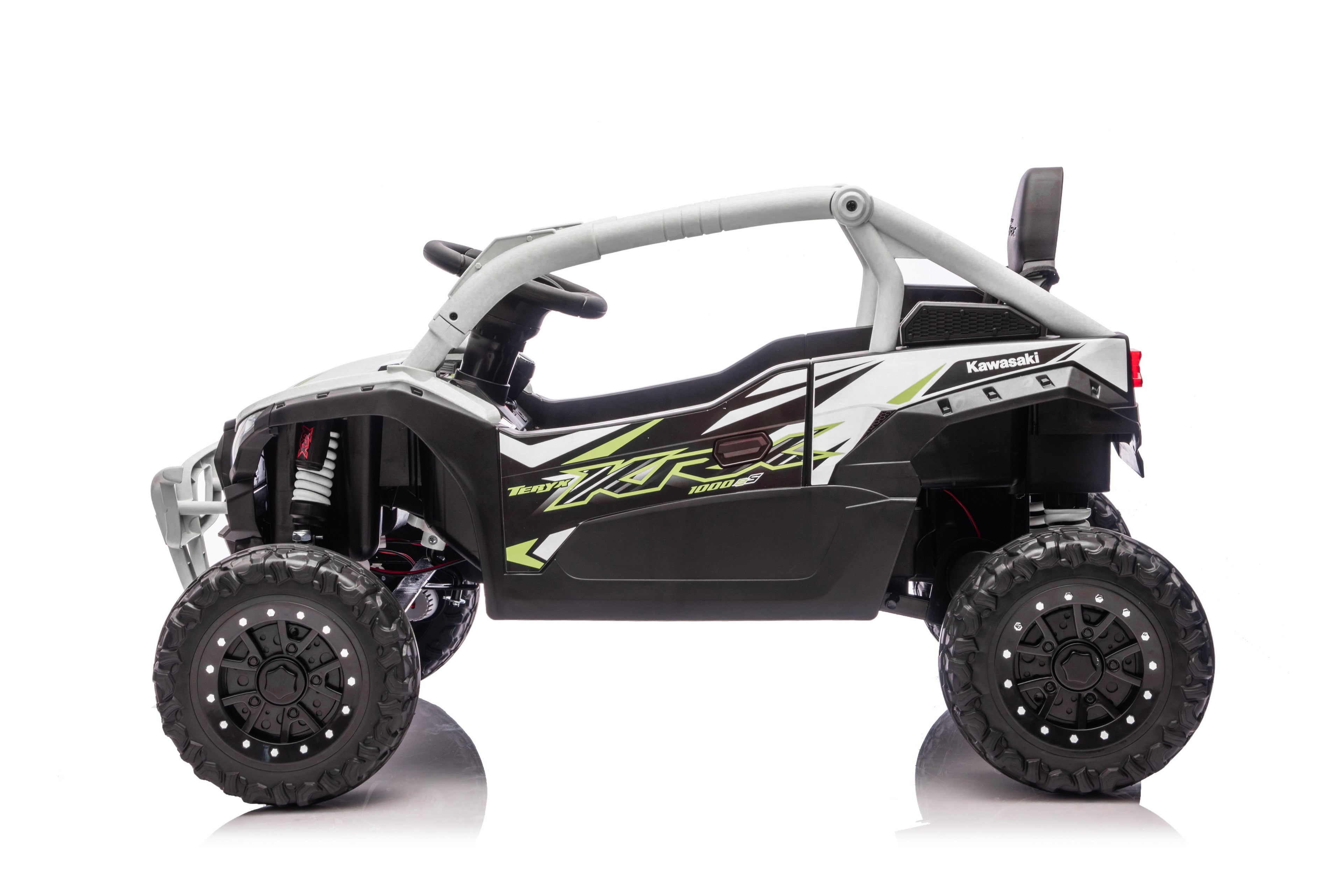 Акумулаторна кола Licensed Kawasaki KRX 1000 Grey-Black by Kikkaboo
