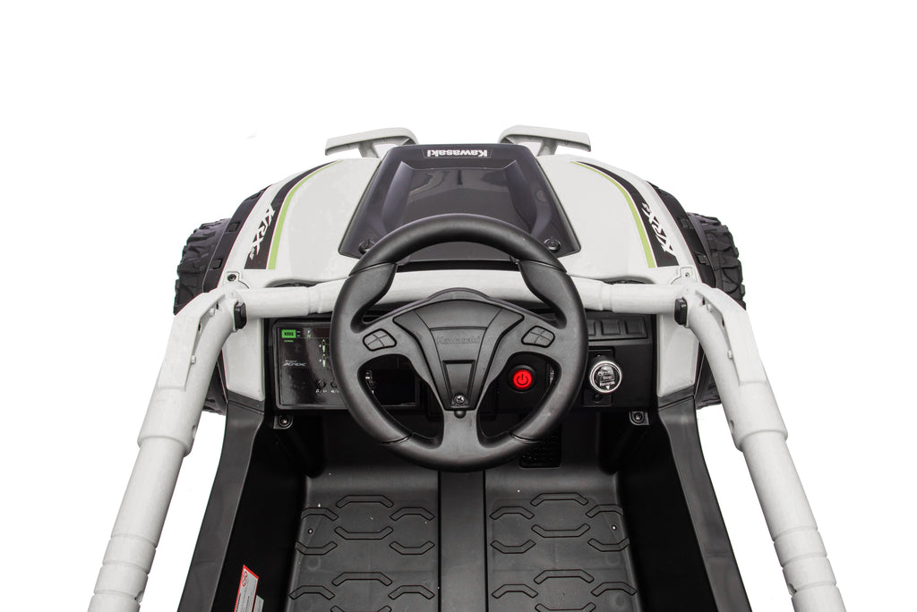 Акумулаторна кола Licensed Kawasaki KRX 1000 Grey-Black by Kikkaboo