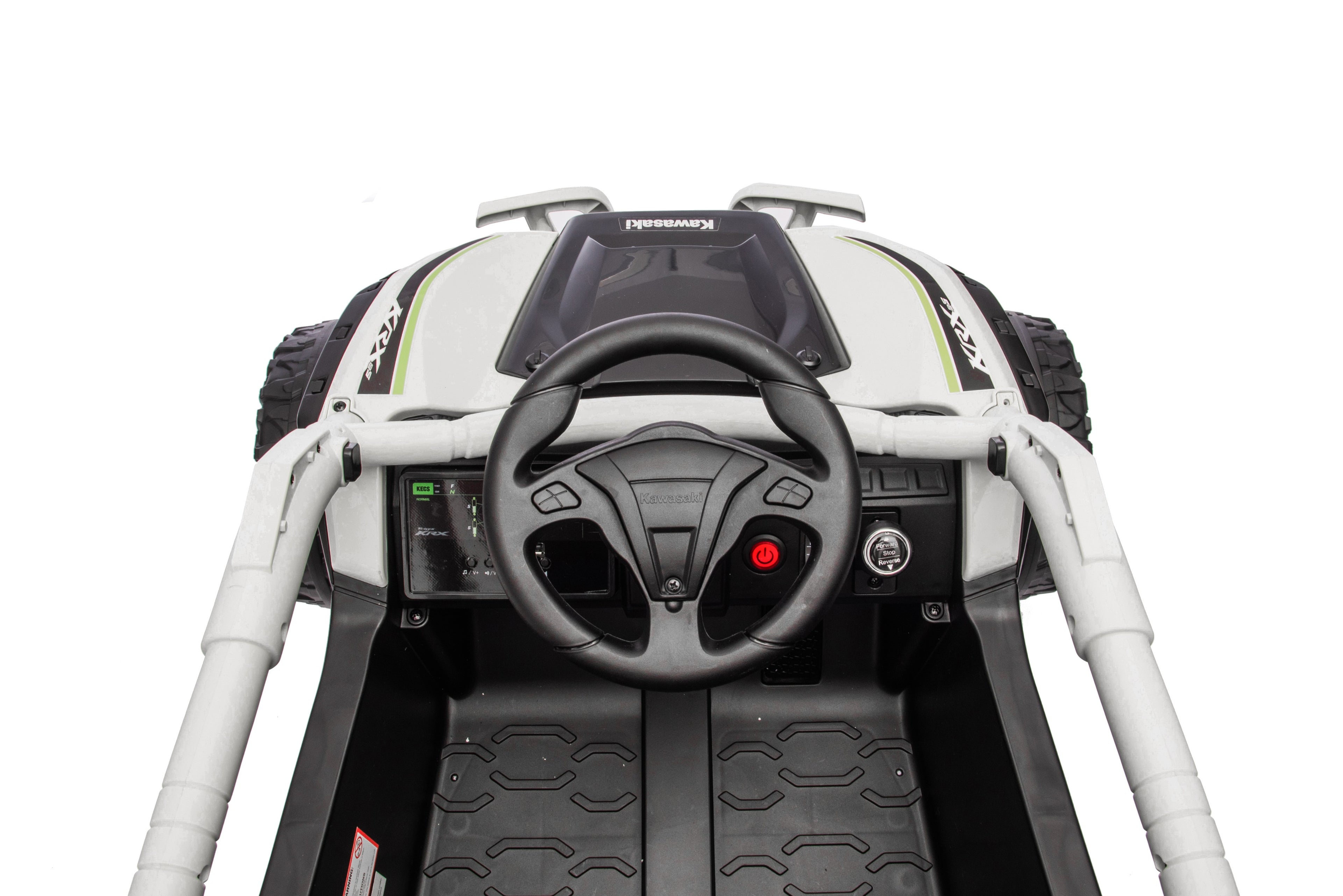 Акумулаторна кола Licensed Kawasaki KRX 1000 Grey-Black by Kikkaboo